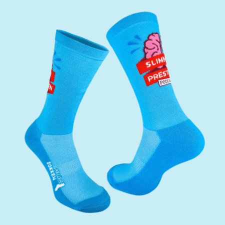 Snelle Sokken in Slimmer Presteren-stijl voor hardlopers en wielrenners