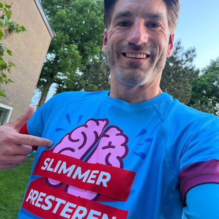 Slimmer Presteren Duurzaam Sportshirt - Heren (full color)