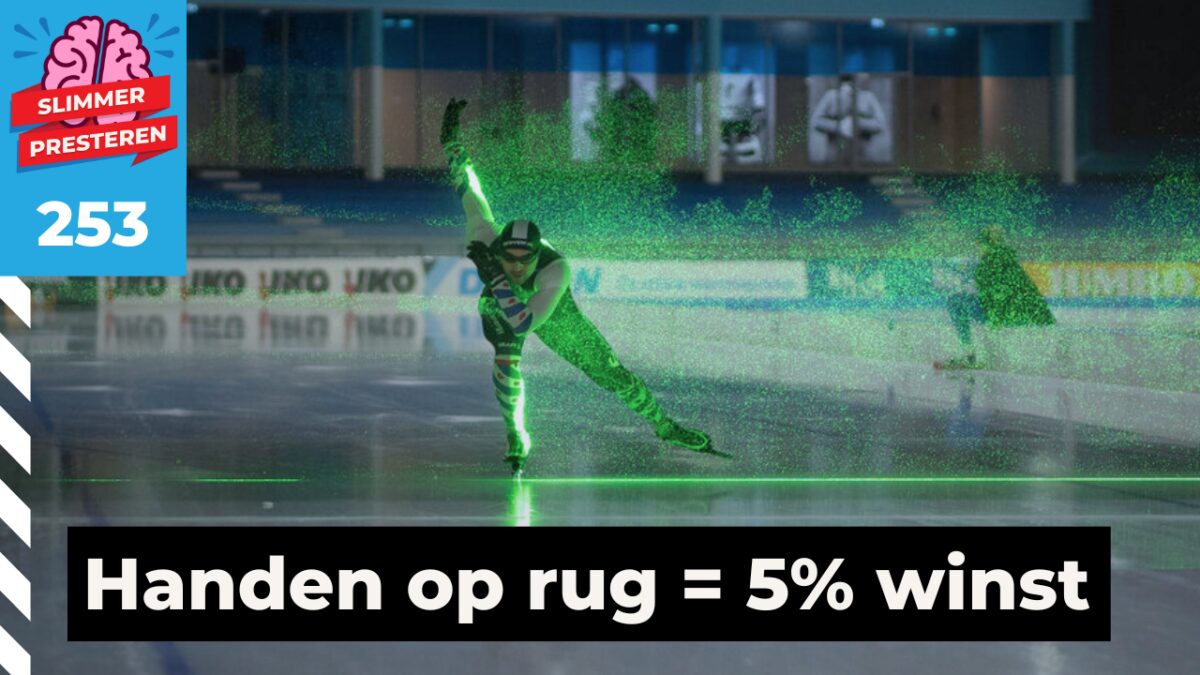 Aerodynamica in de sport onderzoek door Wouter Terra met de Ring of Fire in Thialf voor de Winterspelen van Milaan.